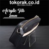 ACRYLIC TAS 2 MM ACRYLIC TEMPAT TAS AKRILIK TEMPAT DOMPET STAND HP